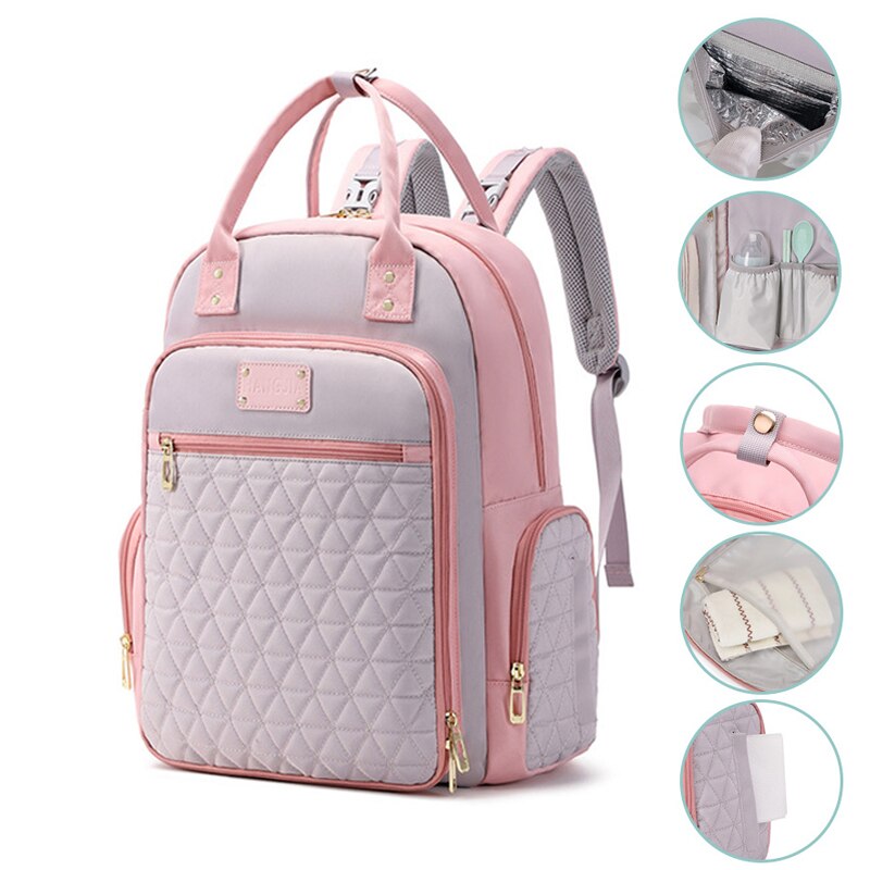 Fashion Mommy Diaper Bags Mother Large Capacity Tr..